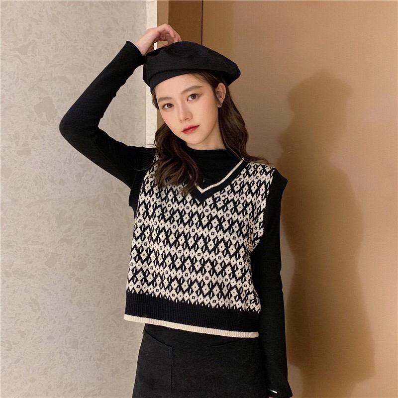 IMPORT  Vest Rompi Unisex knit Premium Tebal - Rompi unisex (bisa di pakai pria dan wanita )