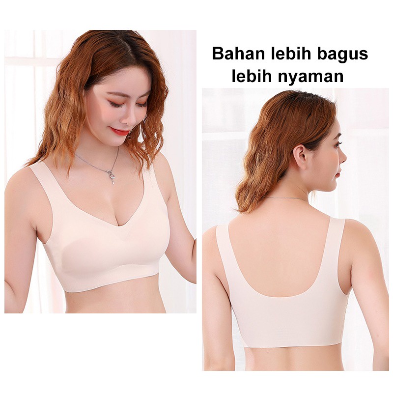 ORANGE ADULT Bra Sport Olahraga Fitnes Bra Seamles high quality B004