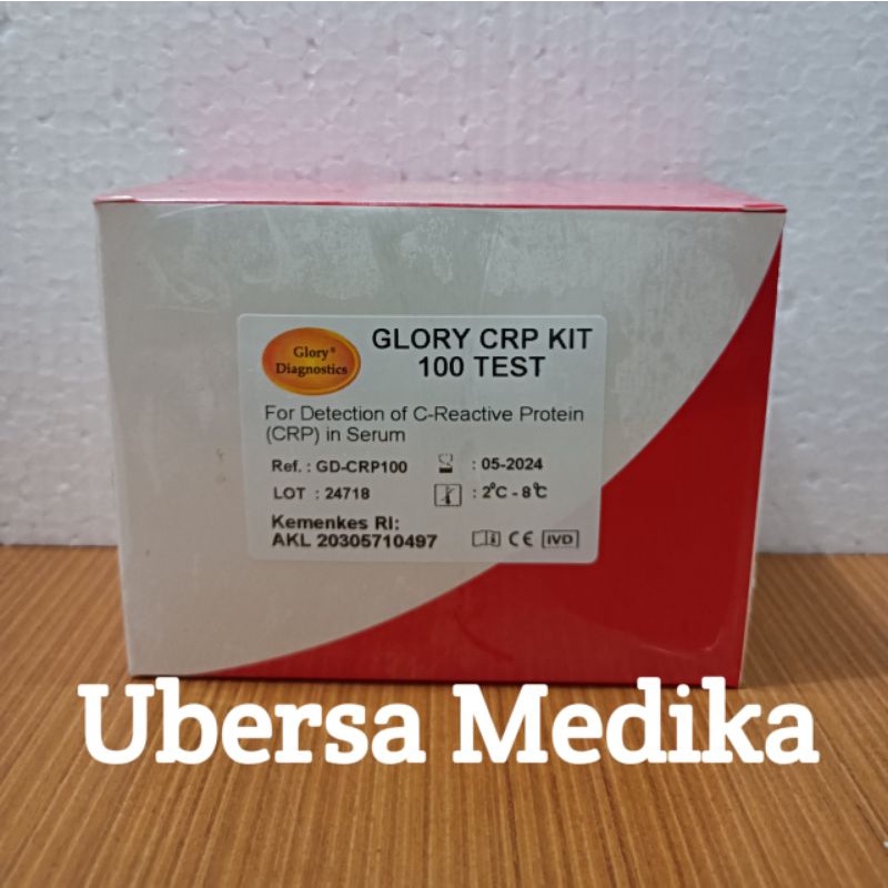 CRP Latex Kit 100 Test Glory Diagnostics