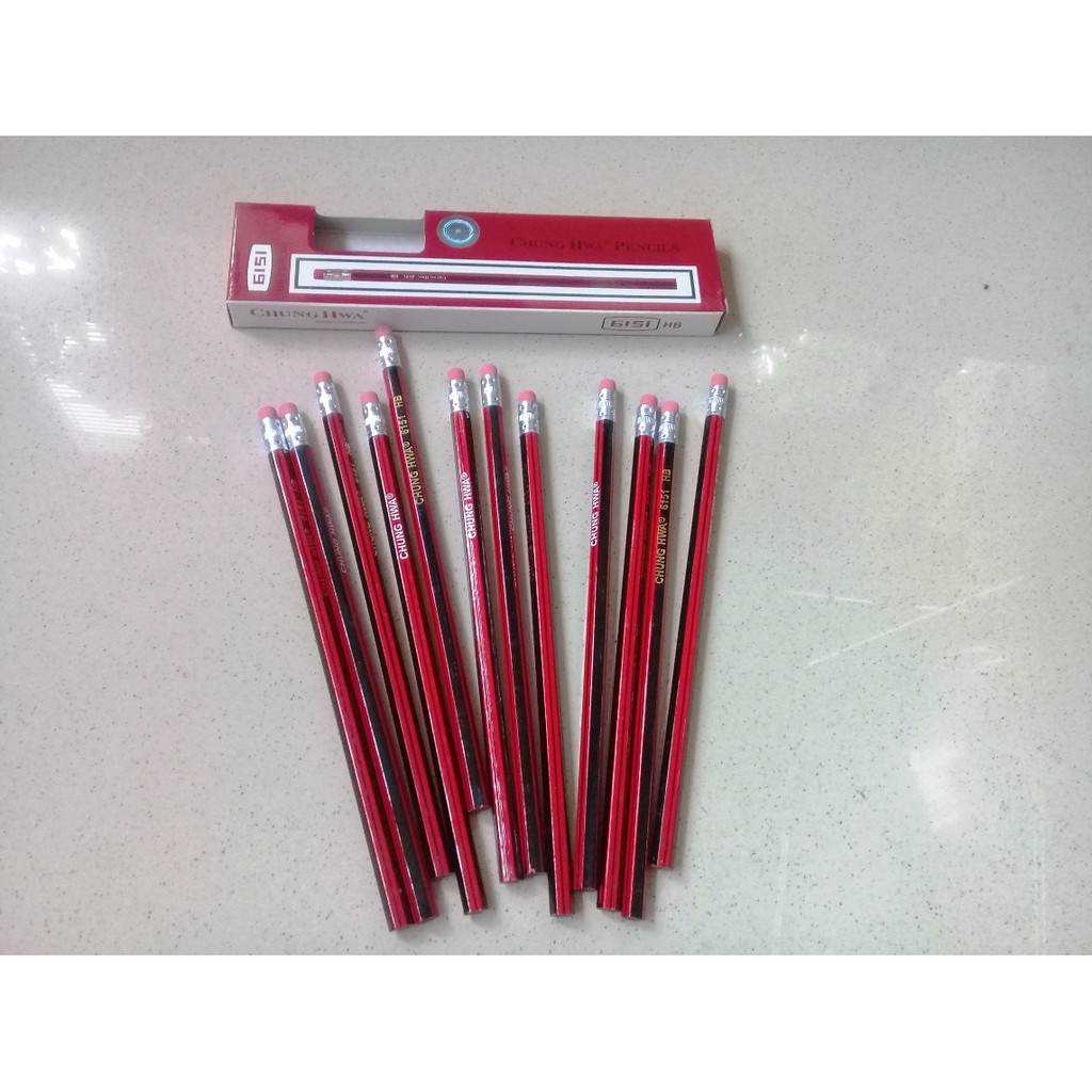 

Pensil HB Plus Stip Non Toxic - Chung Hwa