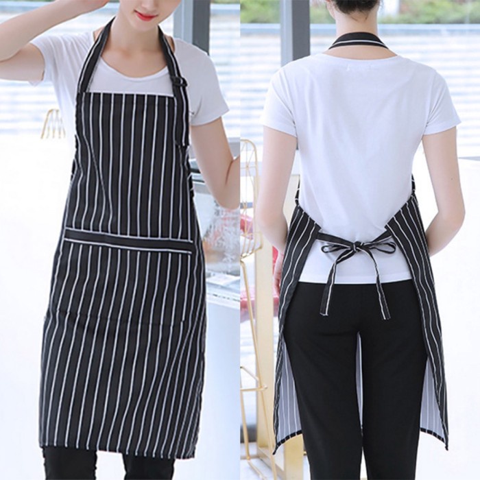 Celemek Apron Wanita Motif terkini Anti Minyak Perlengkapan Masak Bahan Premium