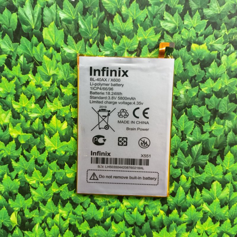 BATRE BATRE INFINIX X551 BL-40AX/X600 BATRE HP INFINIX X551 NEW ORIGINAL OEM