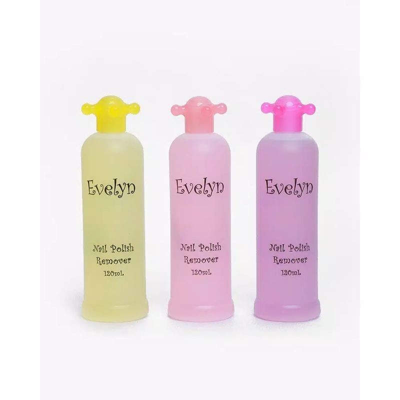 Evelyn / Tokyo Night Nail Polish Remover 76ml / 120ml / 55ml Pembersih Kutek