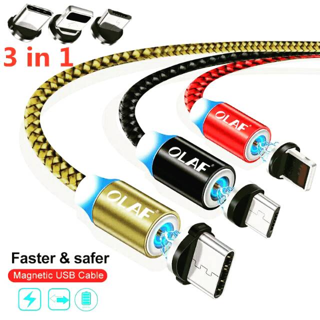 3in1 Magnetic Usb Cable