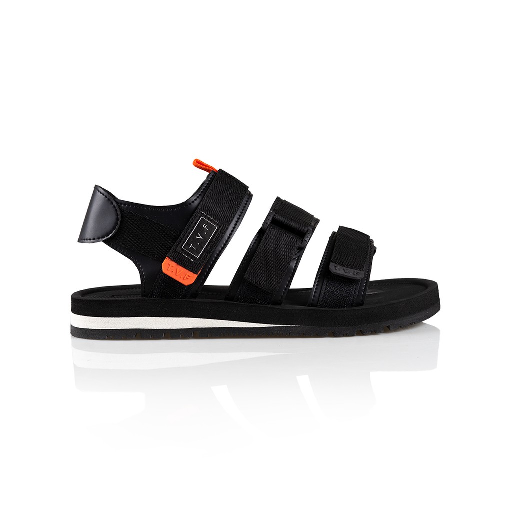 TVF Footwear X Shopee - Sandals - Reiwal (Black Orange)