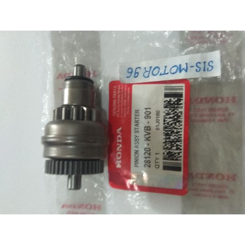 GERANAT GIGI PINION SETATER GEAR ASSY HONDA VARIO 110 KARBU.BEAT FI SCCOPY FI ORI KVB