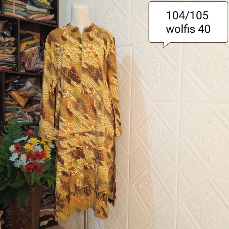 PRELOVED BAJU BATIK WANITA / (PART 1) / PL ATASAN BATIK WANITA / BAJU BEKAS-43