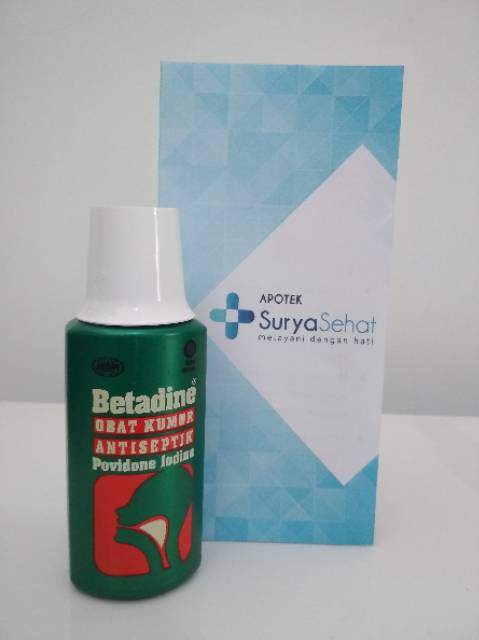 Betadine Gargle 100ml / 190ml Obat Kumur Antiseptik