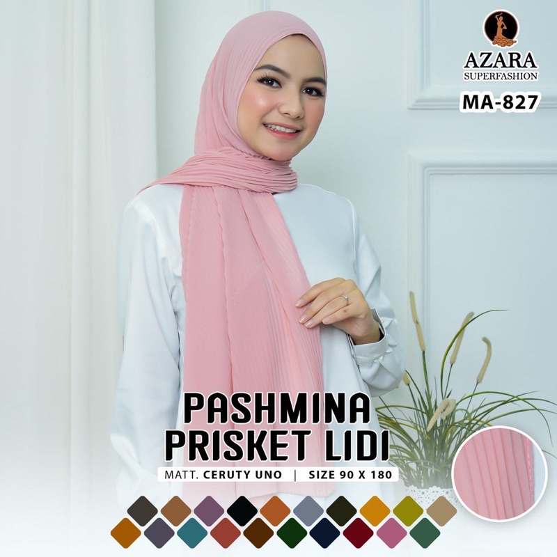 Pashmina plisket Ceruty Babydoll Pashmina Plisket Lidi Premium Ceruty Babydoll