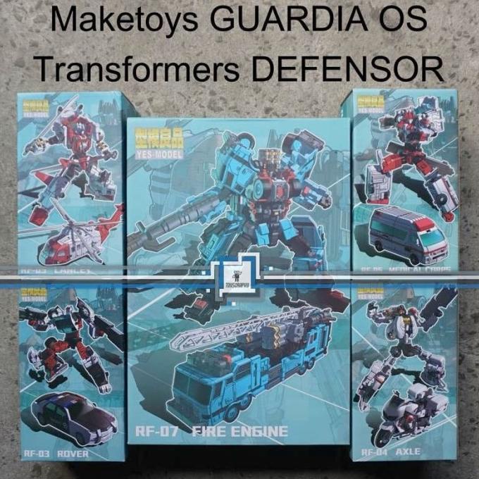 Terlaris Yes Model Defensor Transformers Combiner Maketoys Guardia Ym Defensor