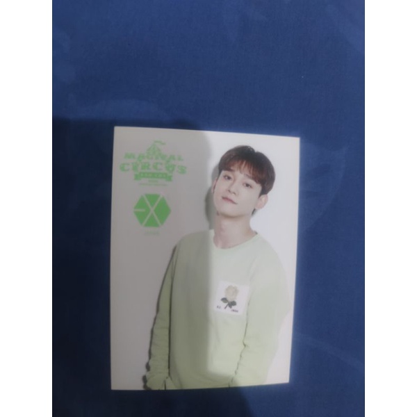 EXO CBX chen Jongdae magical circus fc japan photocard pc official