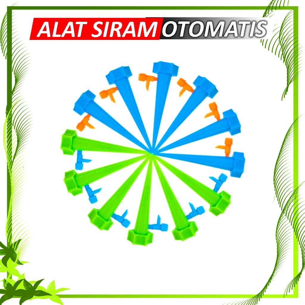 Self Watering Alat Irigasi Tetes Otomatis / Alat Siram Tanaman Tetes Otomatis / Drip Tetes Penyiram Tanaman Otomatis