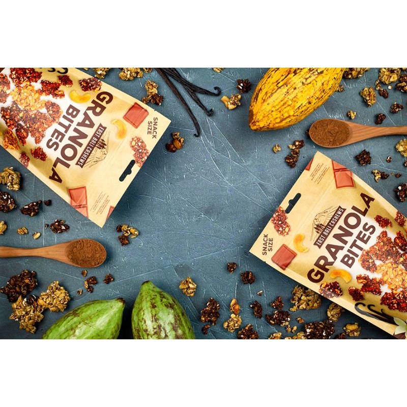 

EASTBALICASHEWS/GRANOLA BITES CHOCOLATE VANILA 125GR/GRANOLA
