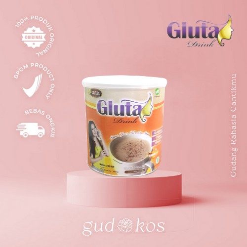 Gluta Drink Chocolate / Minuman Coklat Pencerah Regenerasi Kulit Mati