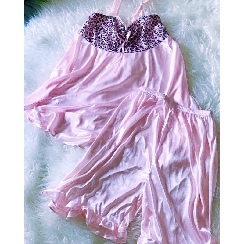 PRELOVED Lingerie Sexy / Sleepwear satin / Sleepwear sexy / Baju tidur wanita