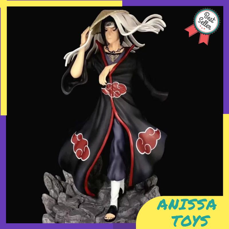 Action Figure Naruto Set Figur Anime NARUTO Akatsuki GK Uchiha Itachi pvc Model Figure 32cm