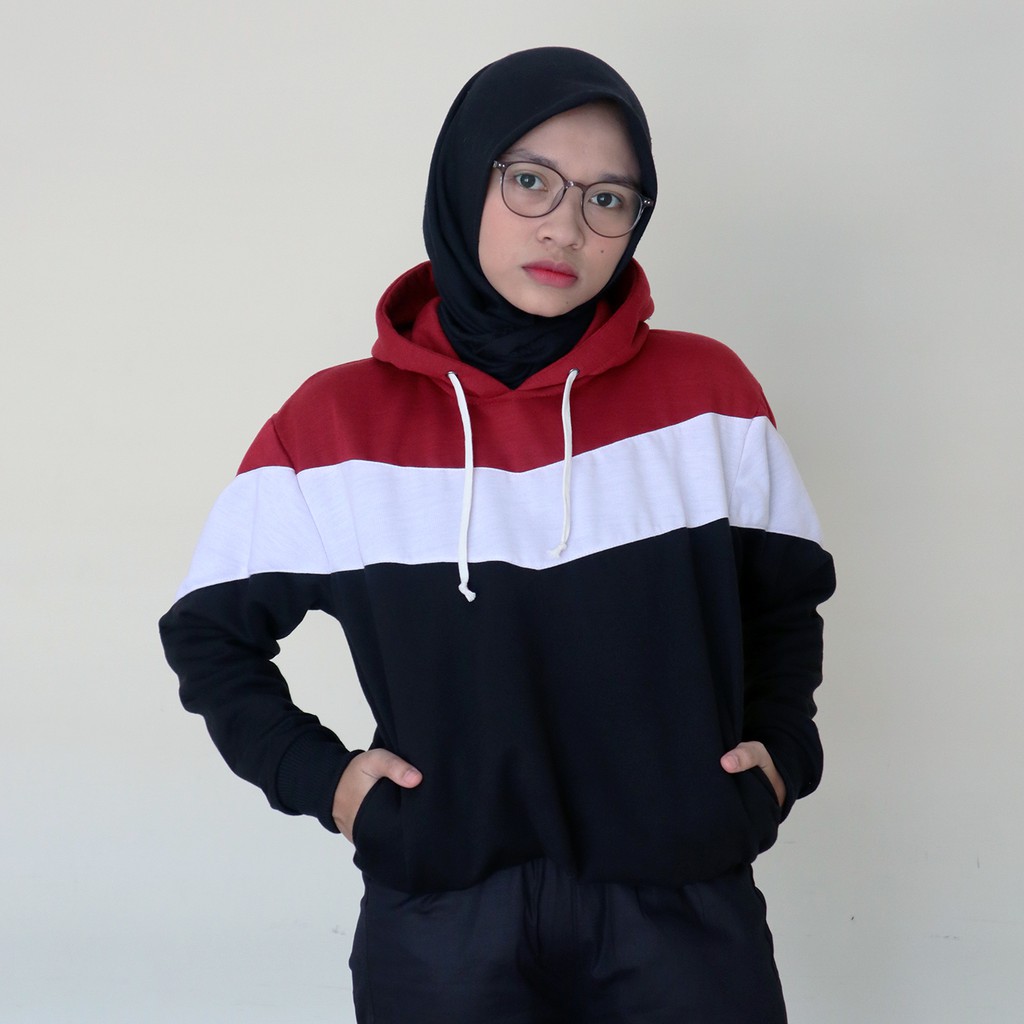 hoodie wanita korean style