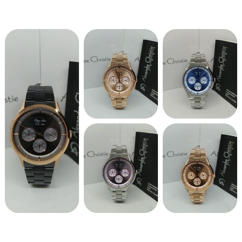 Jam Tangan Wanita Alexandre Christie 2889 Original Garansi Resmi mesin