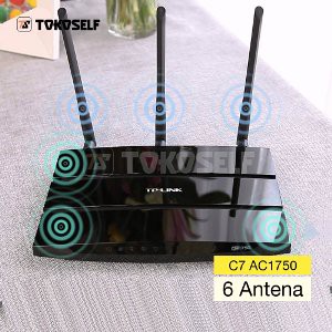 Promo TP Link Archer C7 AC1750 Wireless Dual Band Gigabit Router Limited