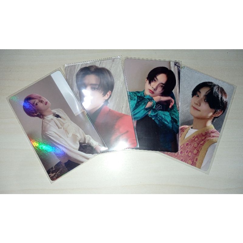 Enhypen Photocard PC Scylla Jake Jasmer Selca Reg Sunoo Holo Jungwon Benefit Naver Dimension Dilemma