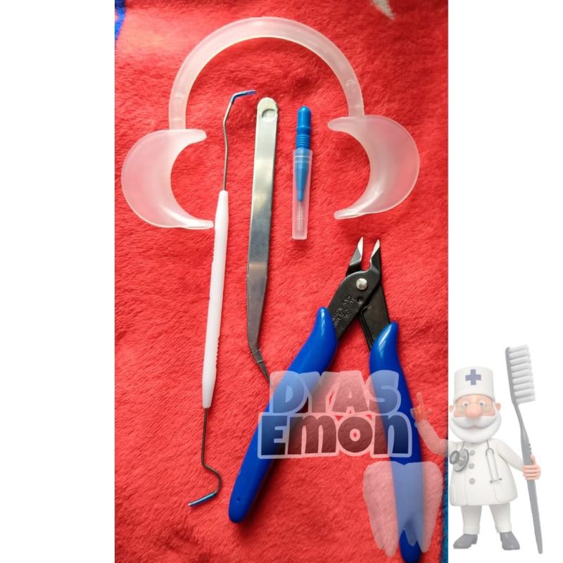 BEHEL GIGI PAKET ALAT KEBUTUHAN BEHEL GIGI SEHARI HARI LENGKAP