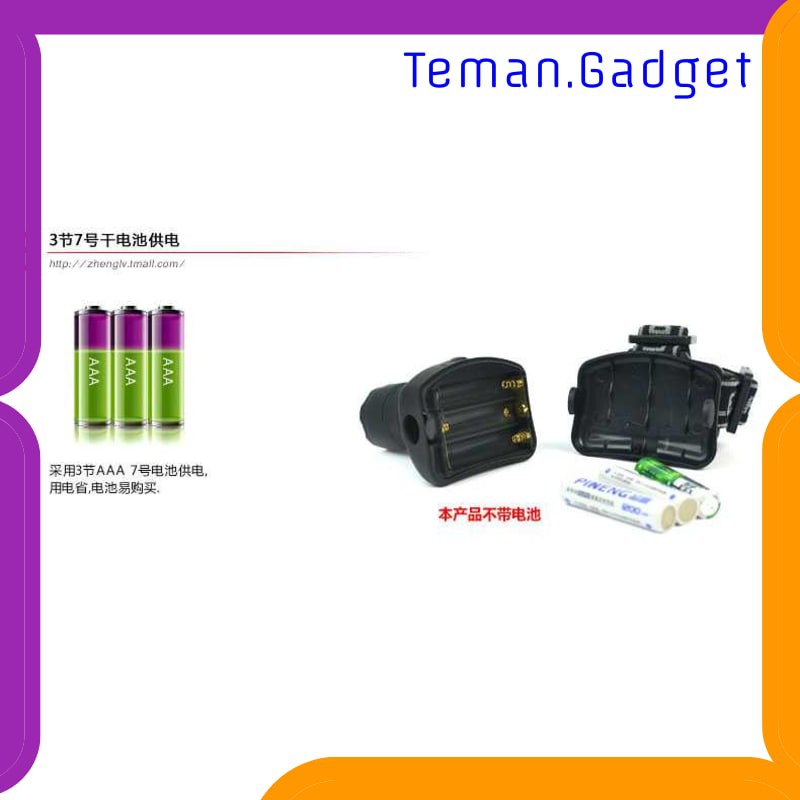 TG-IE116 ASB Senter Kepala Headlamp Flashlight 3W - TK17
