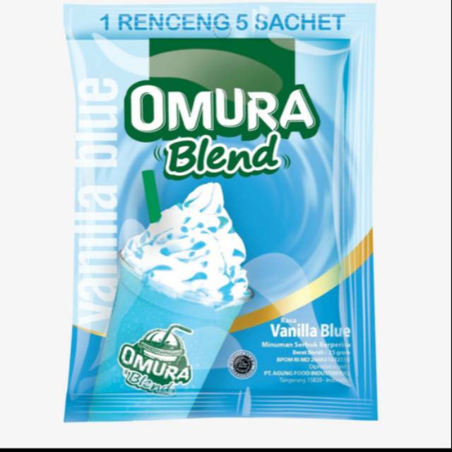 

[10 Pcs] Omura Blend Rasa Vanilla Blue / Ice Blender