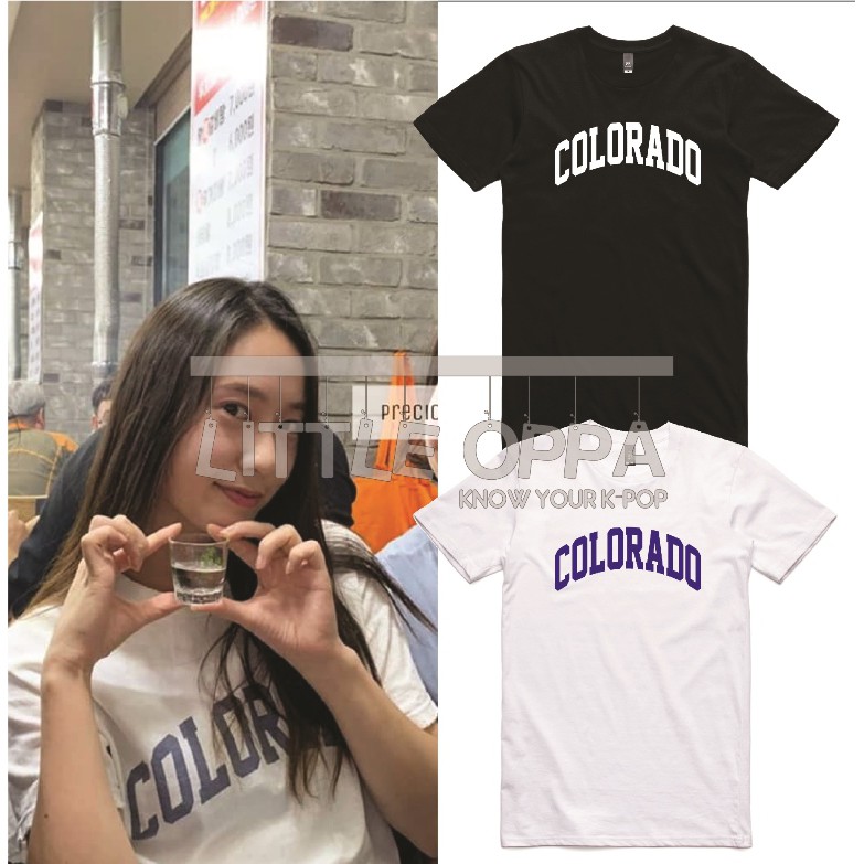 BAJU KAOS KPOP IDOL FASHION F(X) KRYSTAL COLORADO T-SHIRT