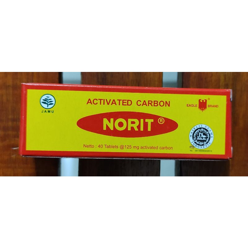 Norit 40 Tablet / Mengurangi Frekuensi Buang Air Besar / Diare