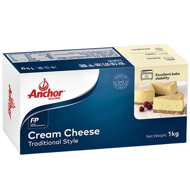 

Anchor Cream Cheese 1kg Traditional Style