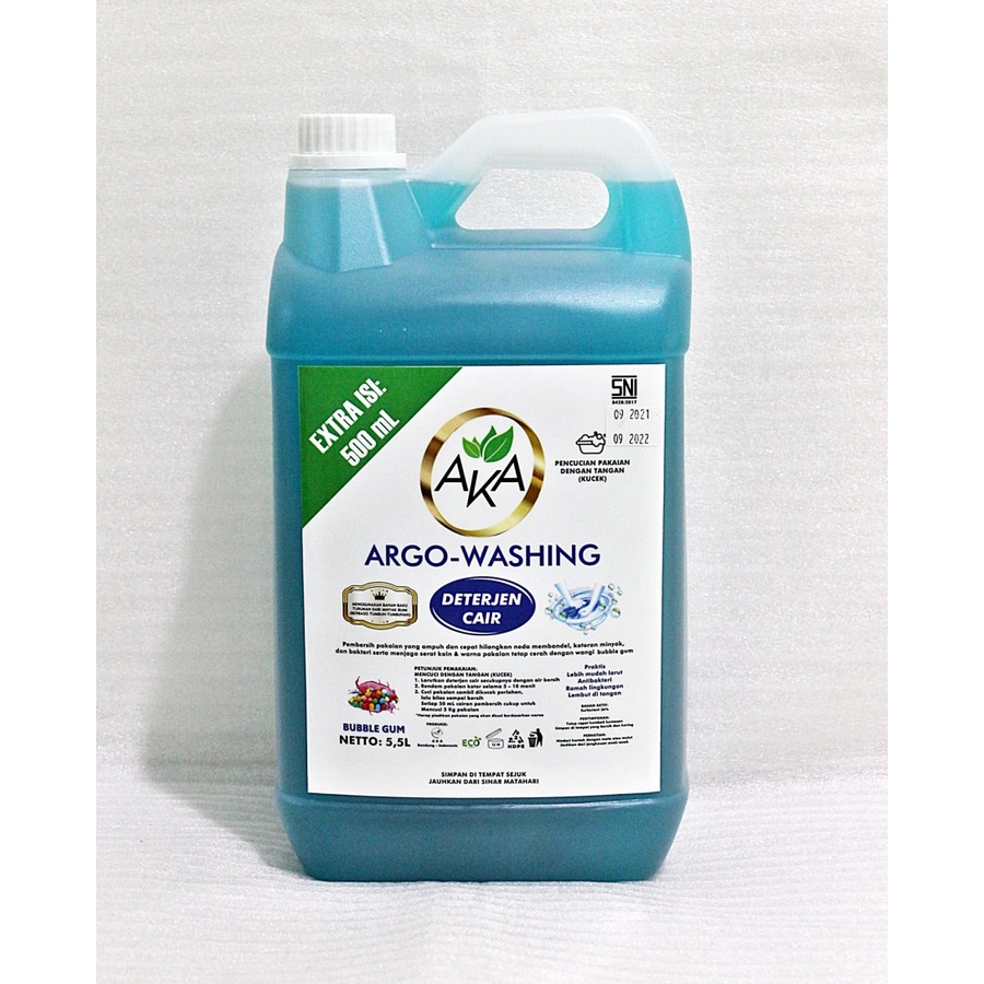 AKA PREMIUM ARGO-WASHING BUMBLE GAM| Deterjen Kucek 5 Liter