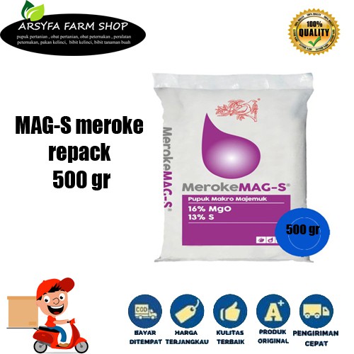 Pupuk Meroke Mag-S 500 gr