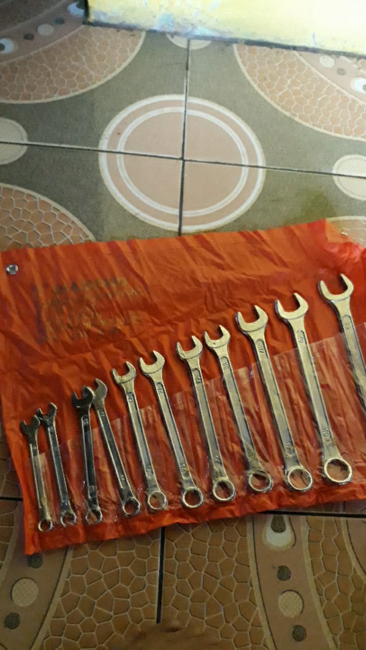 Kunci Ring Pas Set 11 Pcs Diamond 8 - 22 Mm