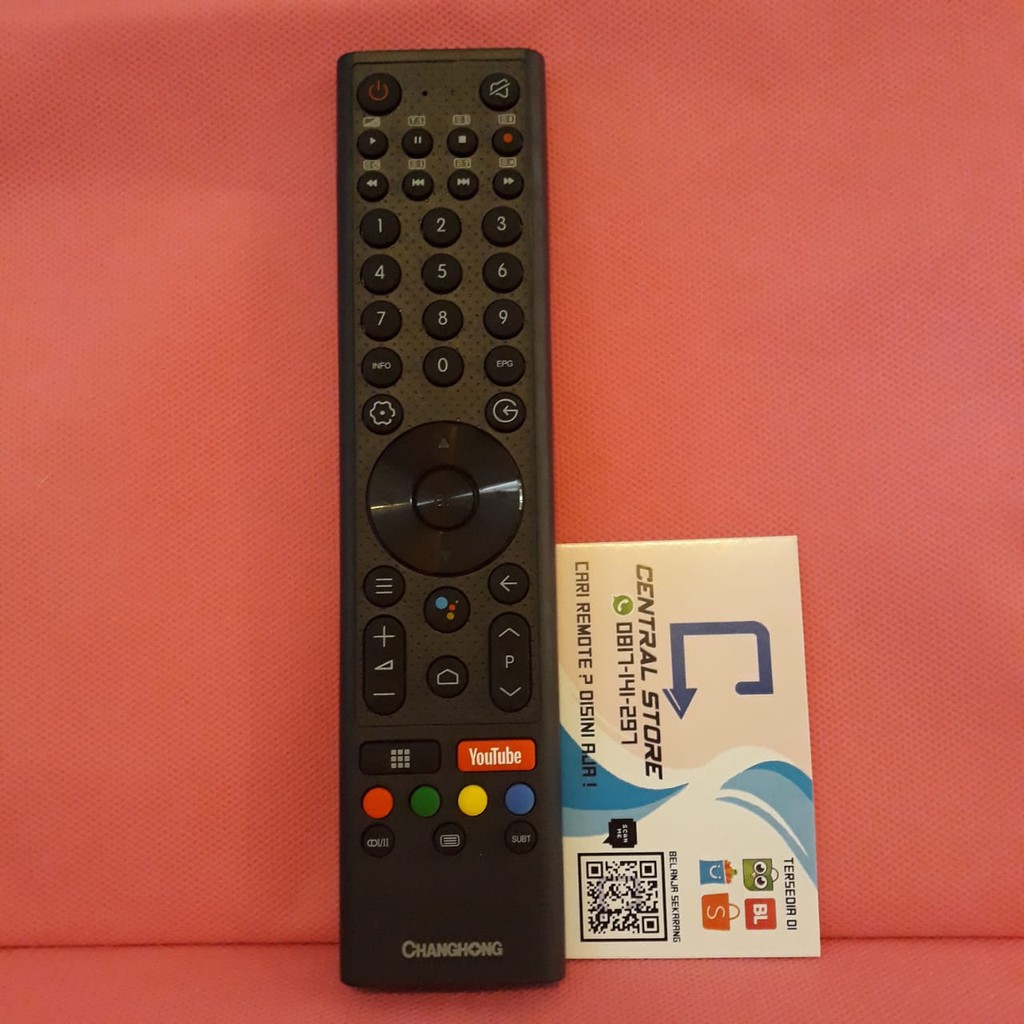 Remote TV Changhong YouTube ORIGINAL