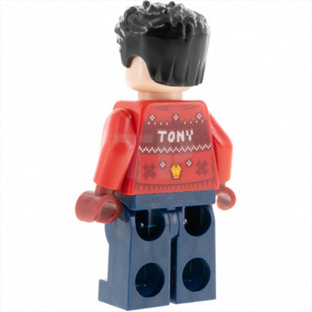 PART OUT LEGO SH760 Tony Stark Christmas Superheroes Minifigure