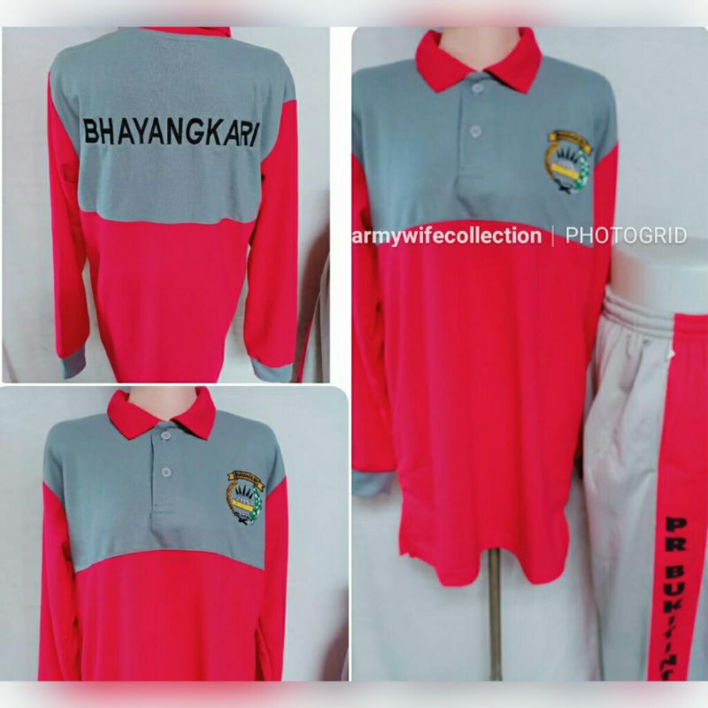 stelan olga bhayangkari abu pink