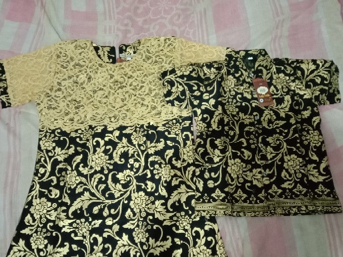 Couple Batik Sania Ruffle Ori Ndori Jowi Dnt Prada Dress Batik