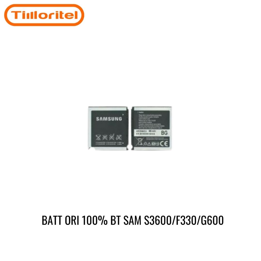 BATTERY ORI 100% BT SAM S3600/F330/G600