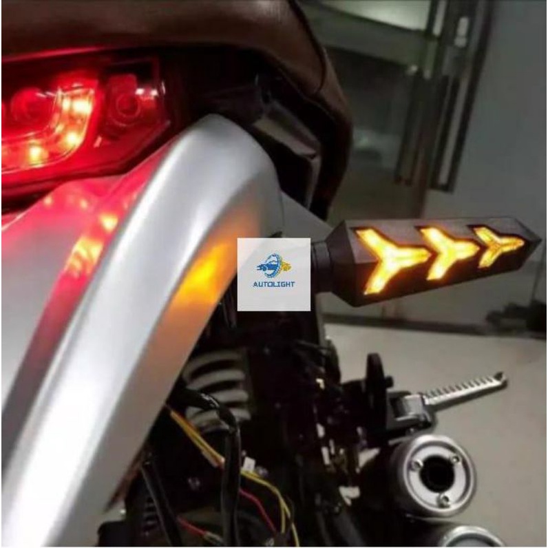 Lampu LED Sen Runing Motor Runing Led Riting Reteng CBR VARIO BEAT PCX AEROX NMAX