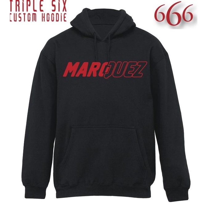 Jaket Hoodie Moto GP Marquez Black