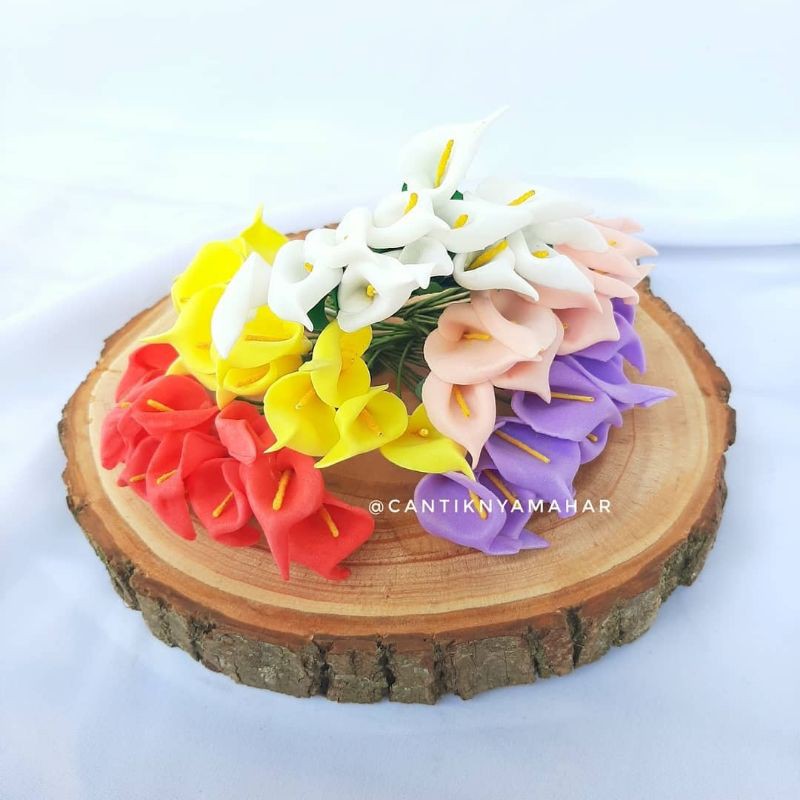 Bunga spon cala lily