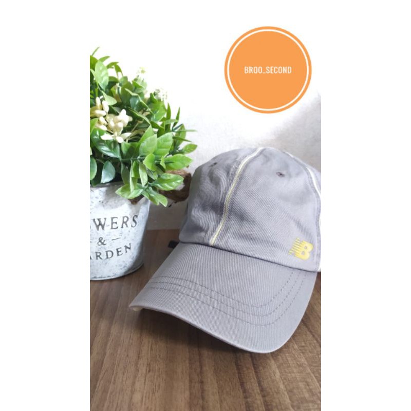 new balance topi casual second 100% original bekas rasa baru