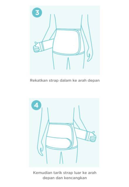 MOOIMOM Bamboo Postpartum Corset - Korset Pelangsing Pasca Melahirkan