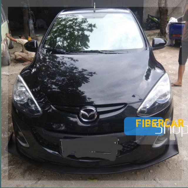 Lips Winglet Sayap Bumper Bemper Mazda 2
