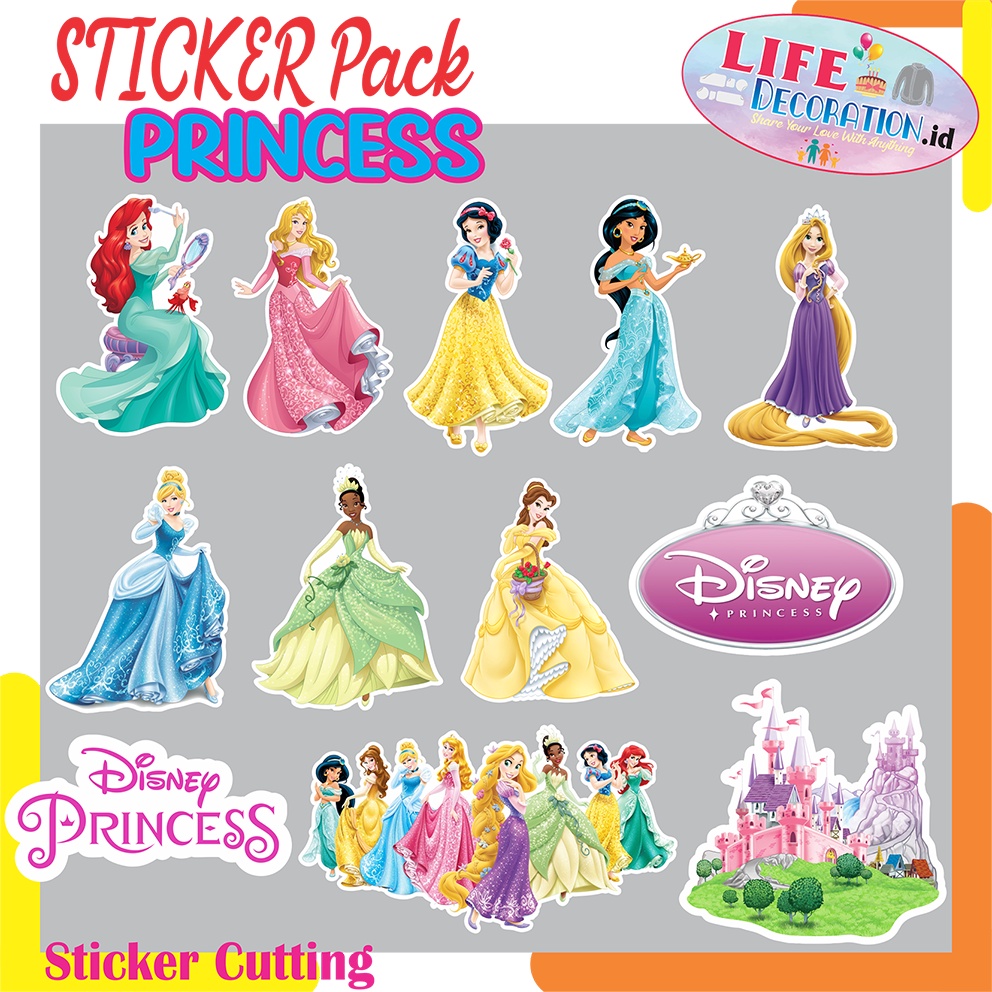 Jual STIKER PRINCESS / STICKER PACK PRINCESS | Shopee Indonesia