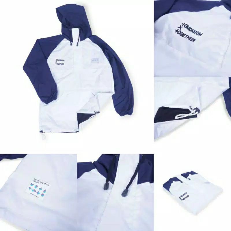 Jaket Sweater Hoodie KPOP Korea TXT Eternity Anorak Casual