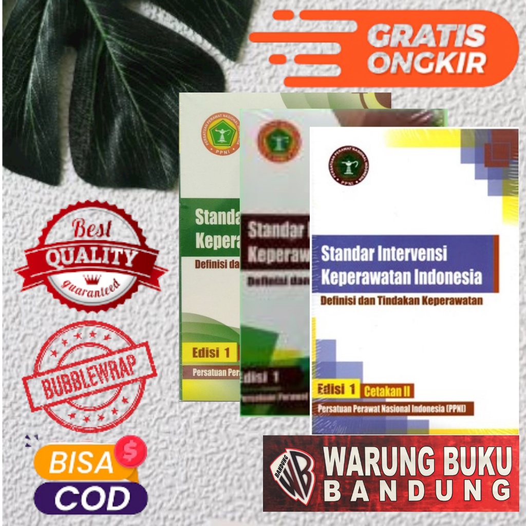 Paket 3 Buku PPNI - SIKI SDKI SLKI Total Dapat 3 Buku