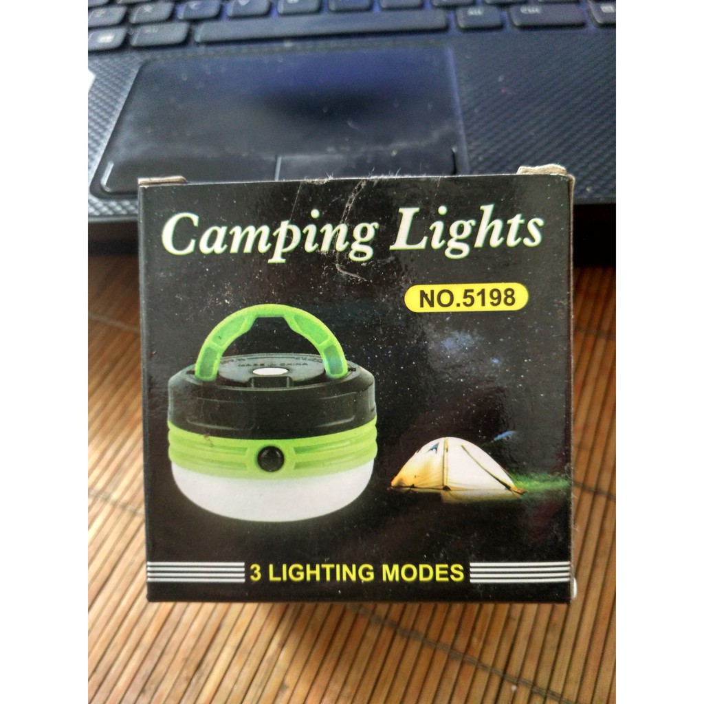 Lampu Camping Magnet Bivouac Light 5198 - Led Bivouac - Lampu Emergency