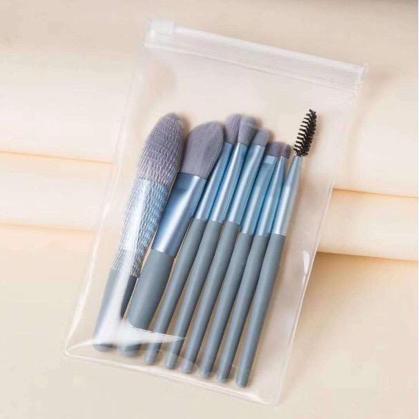 JOS0042 Kuas Make Up 8 in1 Travel Mini Make Up Set / Make Up Tools Set