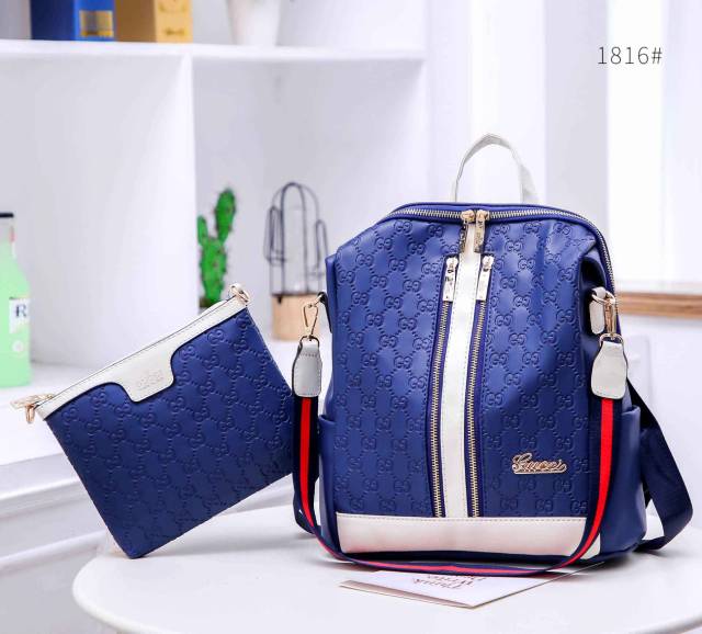 Tas Ransel Import 022162( 1 KG Muat 3 Pcs ) Backpack Fashion Korean Punggung Multifungsi Vanessa rr